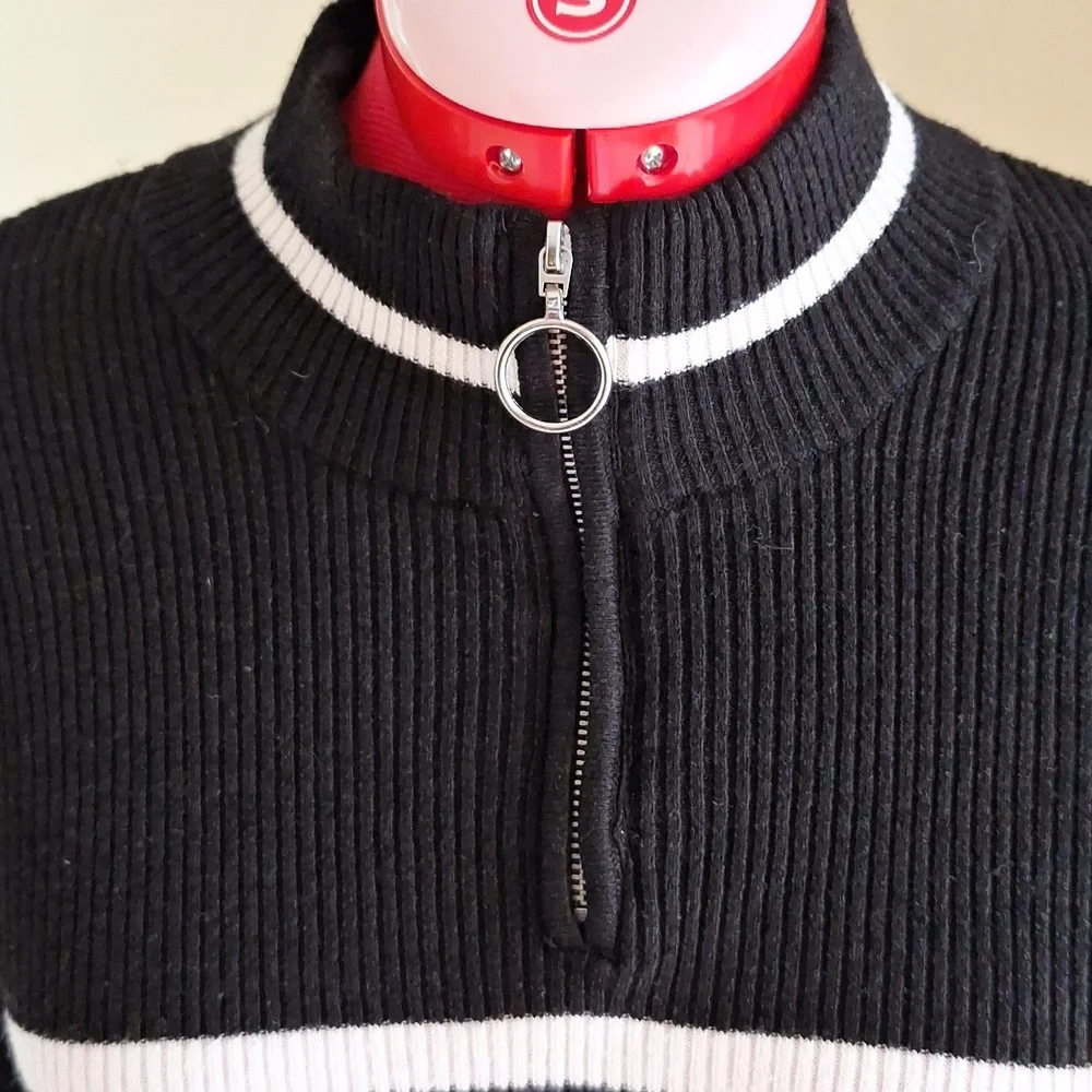 Kendall & Kylie Size XS Black & White - Picture 5 of 8